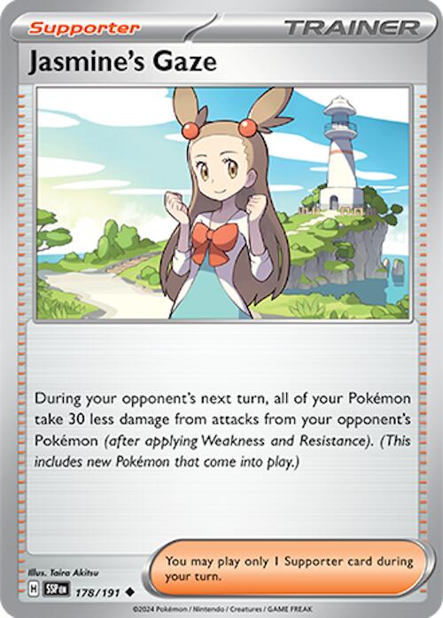 Jasmine's Gaze (178/191) [Scarlet & Violet: Surging Sparks] Pokémon
