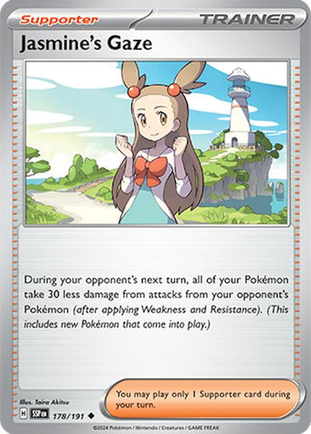 Jasmine's Gaze (178/191) [Scarlet & Violet: Surging Sparks] Pokémon