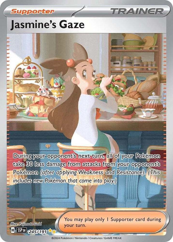Jasmine's Gaze (245/191) [Scarlet & Violet: Surging Sparks] Pokémon