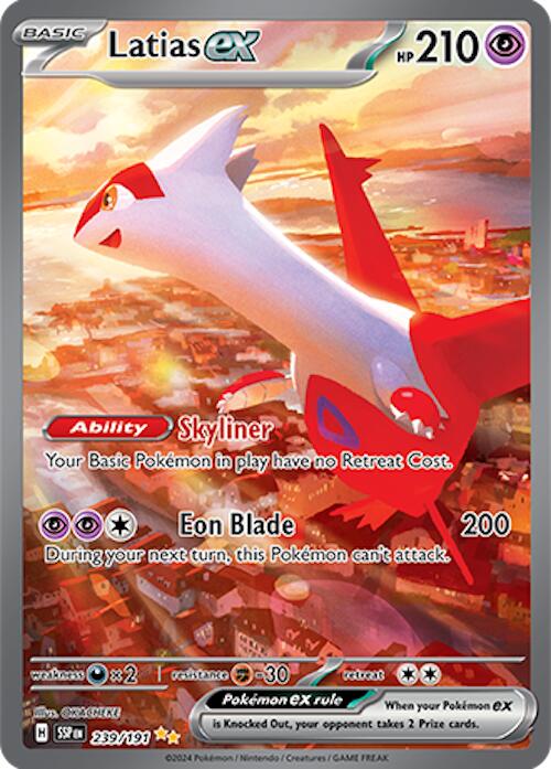 Latias ex (239/191) [Scarlet & Violet: Surging Sparks] Pokémon