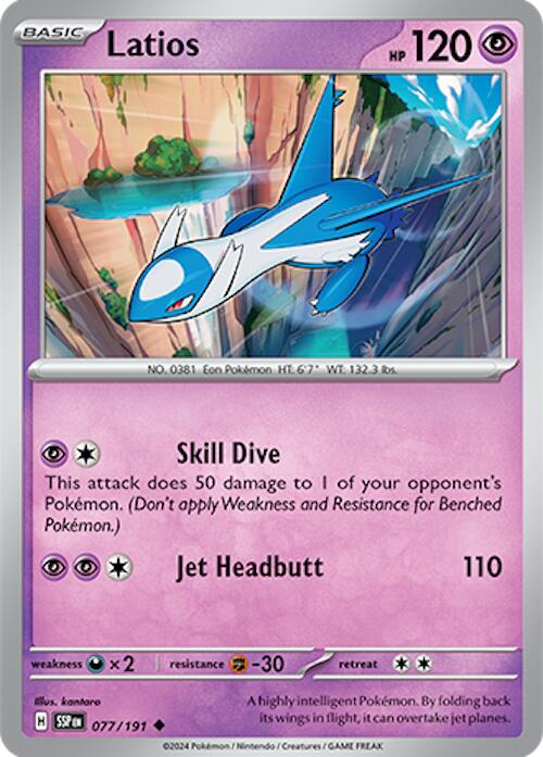 Latios (077/191) [Scarlet & Violet: Surging Sparks] Pokémon