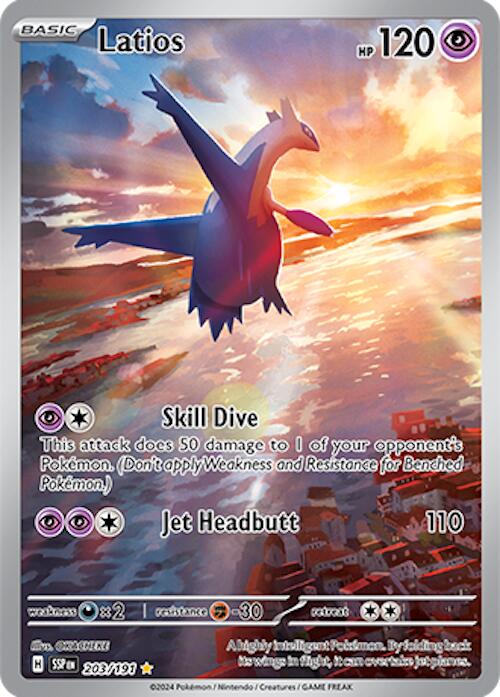 Latios (203/191) [Scarlet & Violet: Surging Sparks] Pokémon