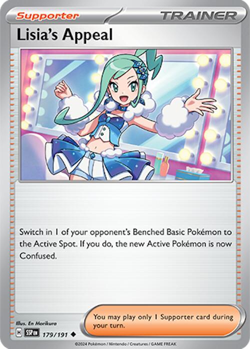 Lisia's Appeal (179/191) [Scarlet & Violet: Surging Sparks] Pokémon
