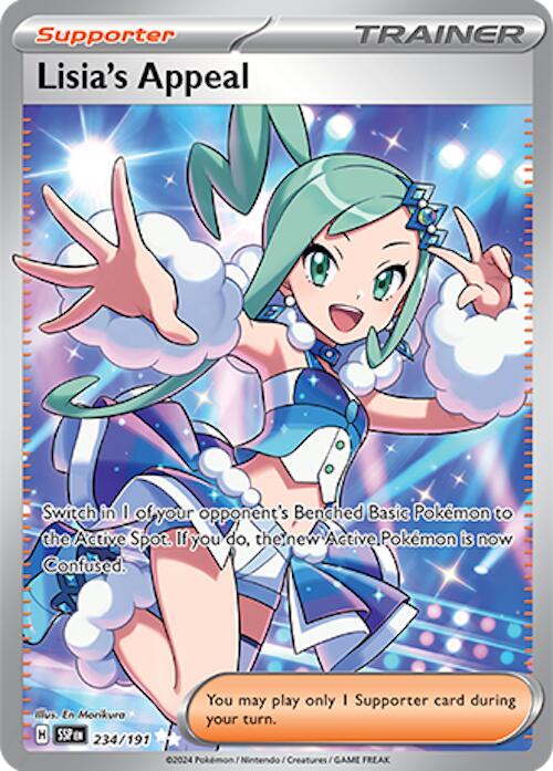 Lisia's Appeal (234/191) [Scarlet & Violet: Surging Sparks] Pokémon