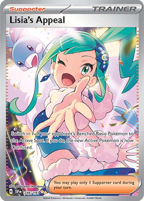 Lisia's Appeal (246/191) [Scarlet & Violet: Surging Sparks] Pokémon