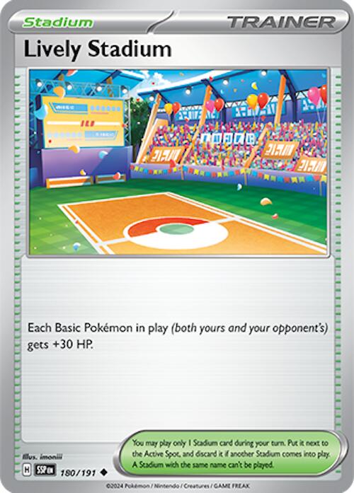 Lively Stadium (180/191) [Scarlet & Violet: Surging Sparks] Pokémon