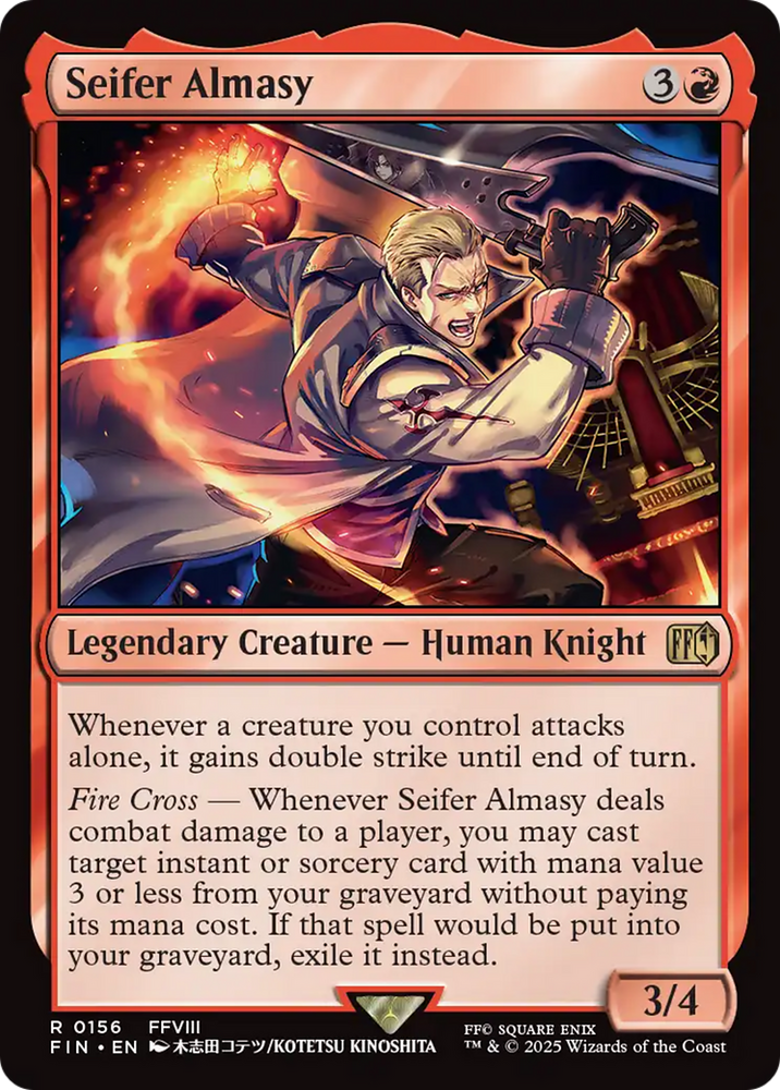 Seifer Almasy [FINAL FANTASY] Magic: The Gathering
