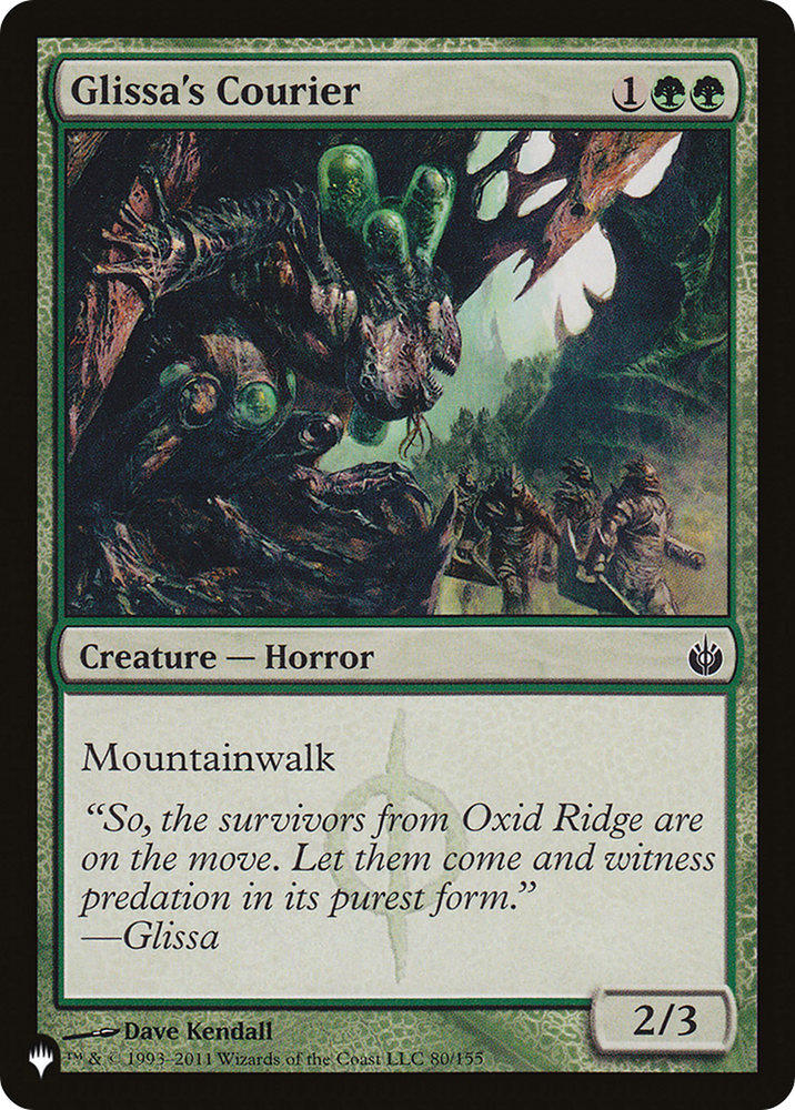 Glissa's Courier [The List] Magic: The Gathering