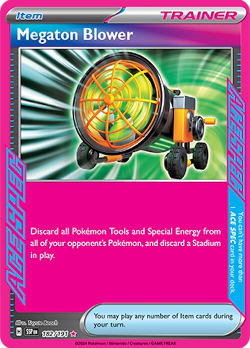 Megaton Blower (182/191) [Scarlet & Violet: Surging Sparks] Pokémon