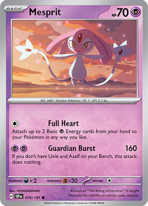 Mesprit (079/191) [Scarlet & Violet: Surging Sparks] Pokémon