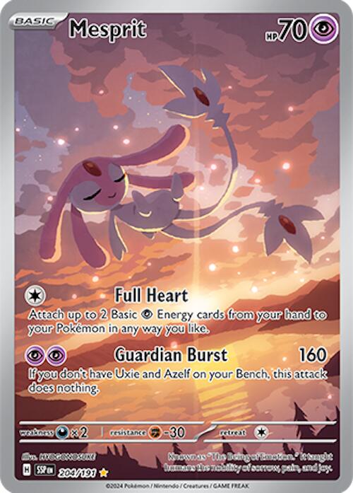 Mesprit (204/191) [Scarlet & Violet: Surging Sparks] Pokémon