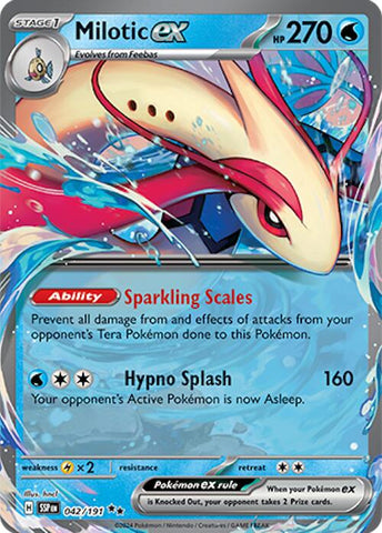 Milotic ex (042/191) [Scarlet & Violet: Surging Sparks] Pokémon