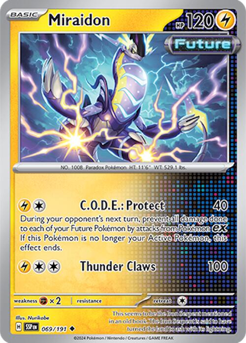 Miraidon (069/191) [Scarlet & Violet: Surging Sparks] Pokémon