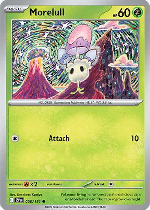 Morelull (008/191) [Scarlet & Violet: Surging Sparks] Pokémon