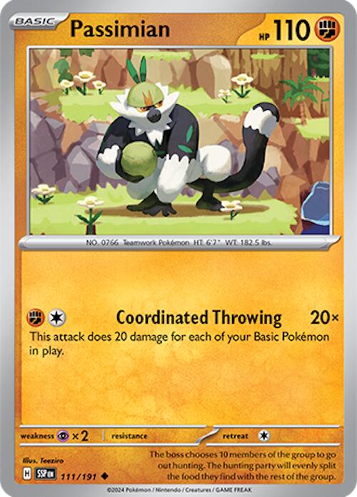 Passimian (111/191) [Scarlet & Violet: Surging Sparks] Pokémon