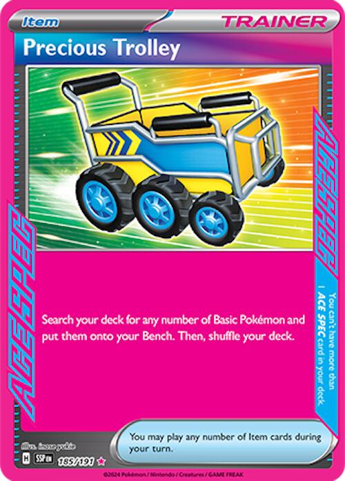 Precious Trolley (185/191) [Scarlet & Violet: Surging Sparks] Pokémon