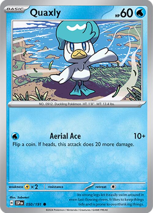 Quaxly (050/191) [Scarlet & Violet: Surging Sparks] Pokémon
