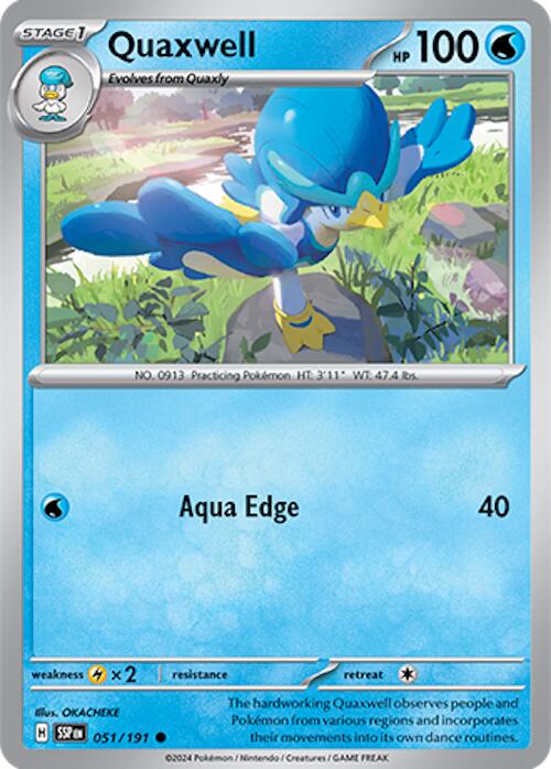 Quaxwell (051/191) [Scarlet & Violet: Surging Sparks] Pokémon