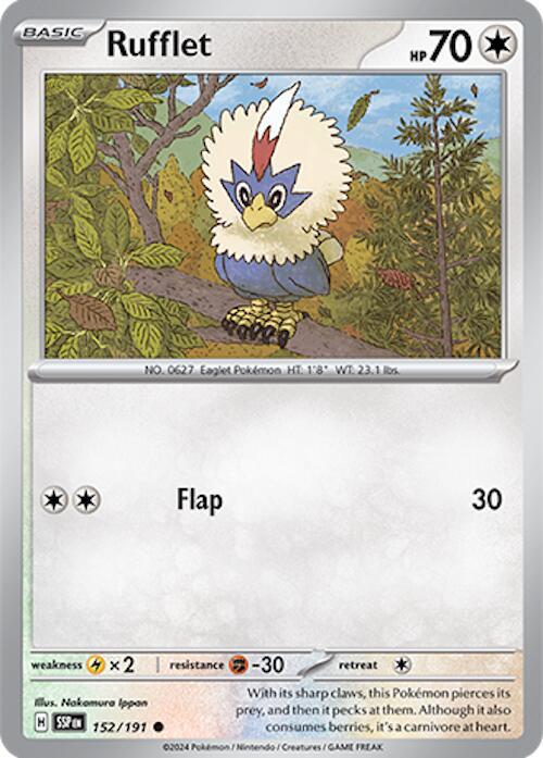 Rufflet (152/191) [Scarlet & Violet: Surging Sparks] Pokémon