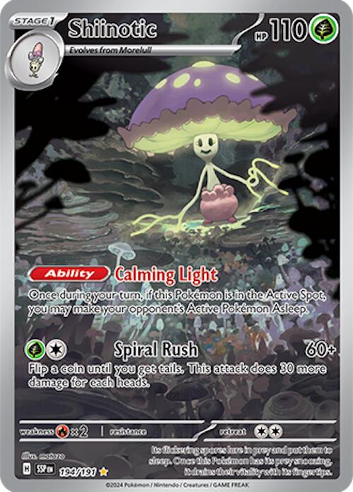 Shiinotic (194/191) [Scarlet & Violet: Surging Sparks] Pokémon