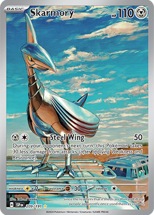 Skarmory (209/191) [Scarlet & Violet: Surging Sparks] Pokémon