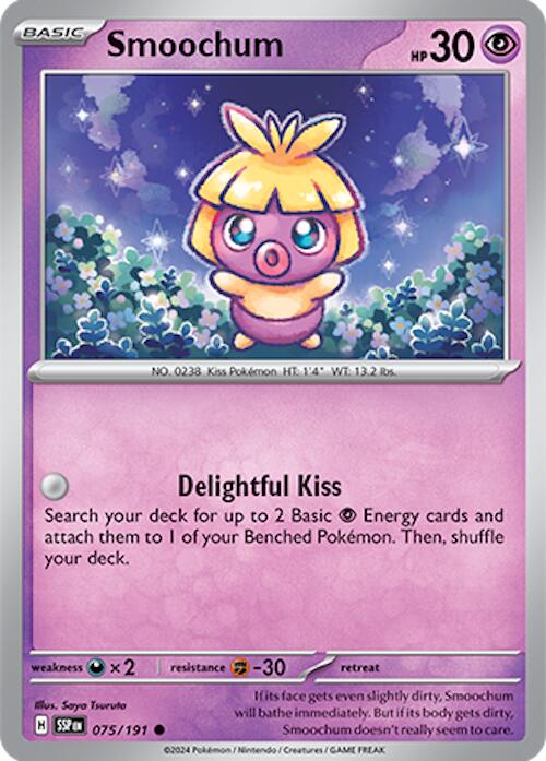 Smoochum (075/191) [Scarlet & Violet: Surging Sparks] Pokémon