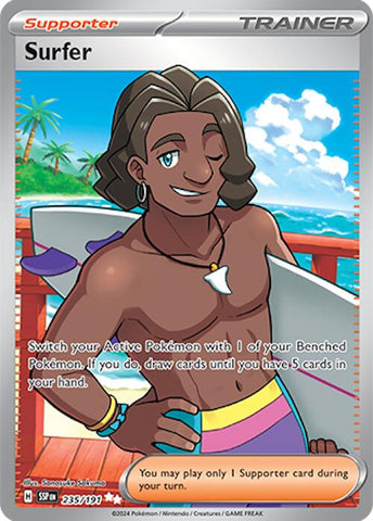 Surfer (235/191) [Scarlet & Violet: Surging Sparks] Pokémon