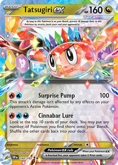 Tatsugiri ex (142/191) [Scarlet & Violet: Surging Sparks] Pokémon