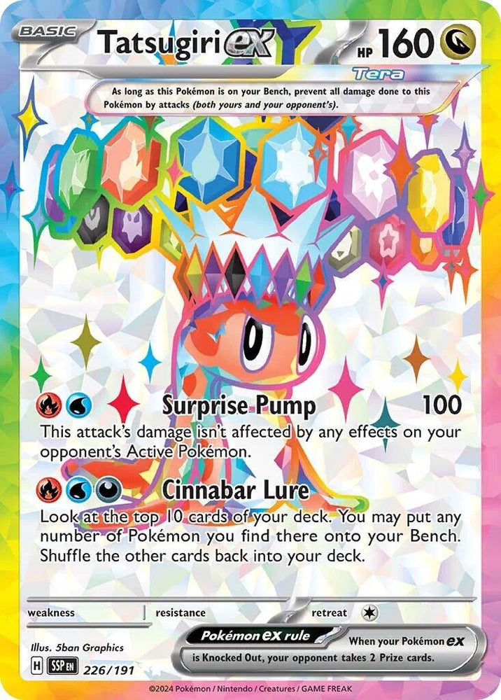 Tatsugiri ex (226/191) [Scarlet & Violet: Surging Sparks] Pokémon