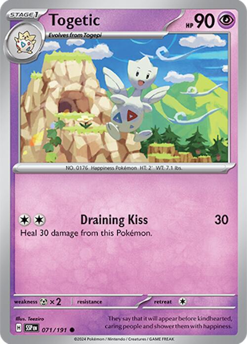 Togetic (071/191) [Scarlet & Violet: Surging Sparks] Pokémon