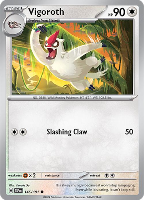 Vigoroth (146/191) [Scarlet & Violet: Surging Sparks] Pokémon