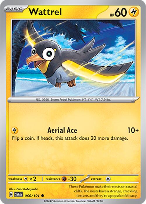 Wattrel (066/191) [Scarlet & Violet: Surging Sparks] Pokémon