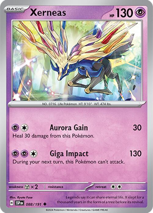 Xerneas (088/191) [Scarlet & Violet: Surging Sparks] Pokémon