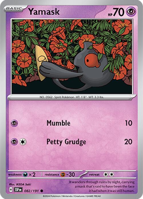 Yamask (082/191) [Scarlet & Violet: Surging Sparks] Pokémon
