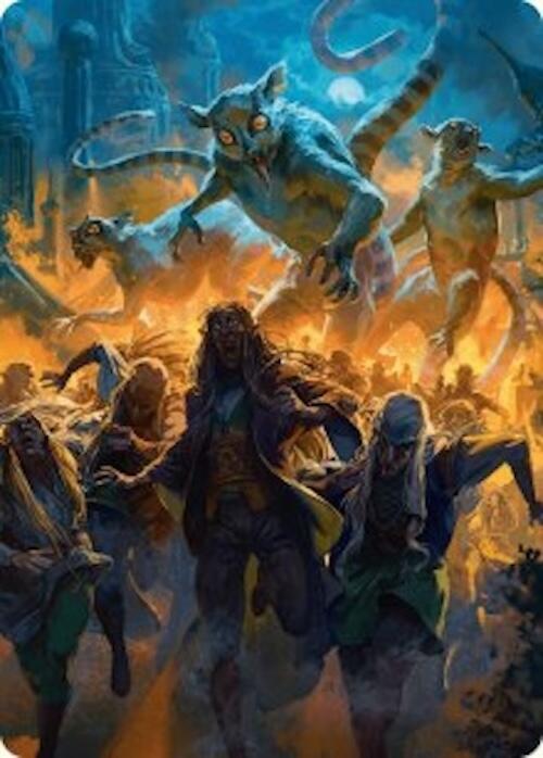 Preposterous Proportions Art Card (43/54) [Foundations Art Series] Magic: The Gathering