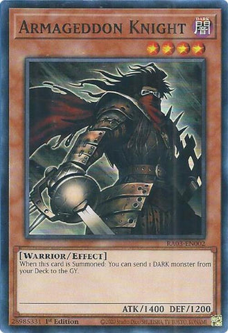 Armageddon Knight [RA03-EN002] Super Rare Yu-Gi-Oh!