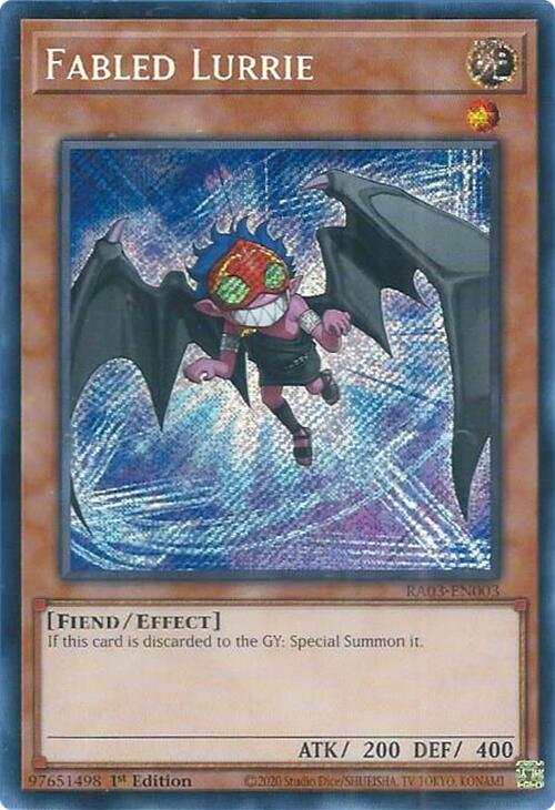 Fabled Lurrie (Secret Rare) [RA03-EN003] Secret Rare Yu-Gi-Oh!