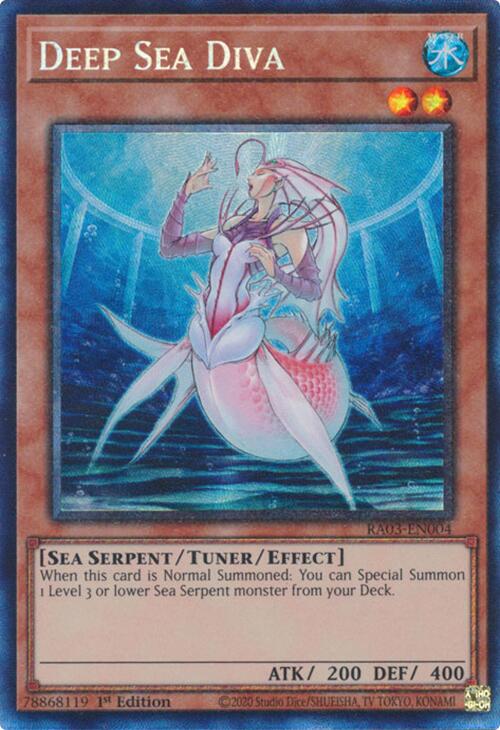 Deep Sea Diva (CR) [RA03-EN004] Prismatic Collector's Rare Yu-Gi-Oh!