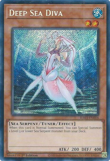 Deep Sea Diva (Secret Rare) [RA03-EN004] Secret Rare Yu-Gi-Oh!