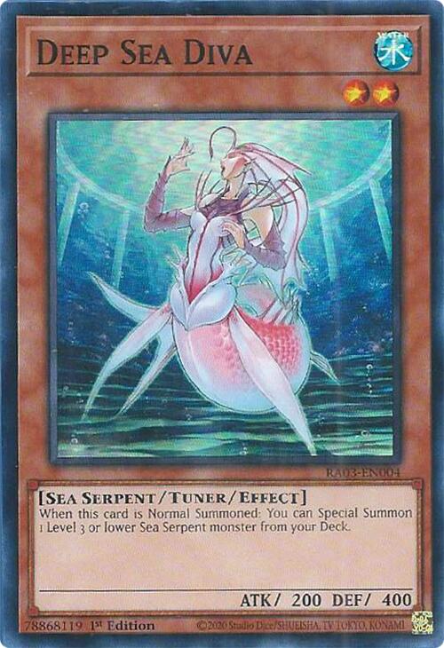 Deep Sea Diva [RA03-EN004] Super Rare Yu-Gi-Oh!
