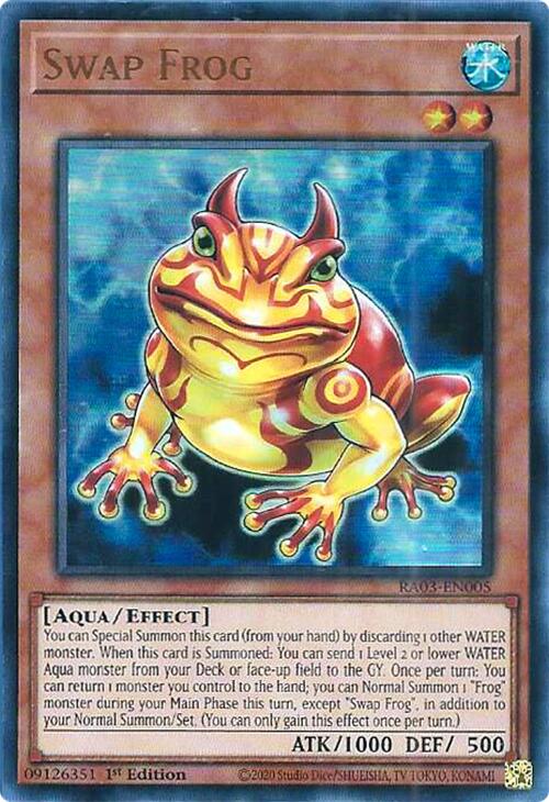 Swap Frog (UR) [RA03-EN005] Ultra Rare Yu-Gi-Oh!