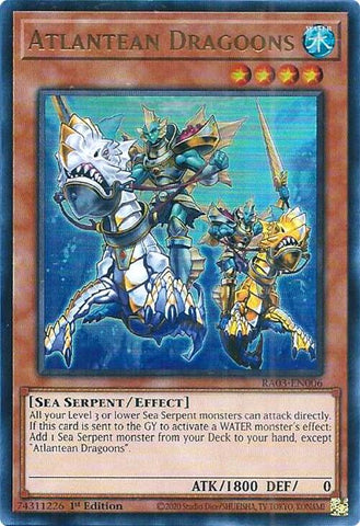 Atlantean Dragoons (UR) [RA03-EN006] Ultra Rare Yu-Gi-Oh!