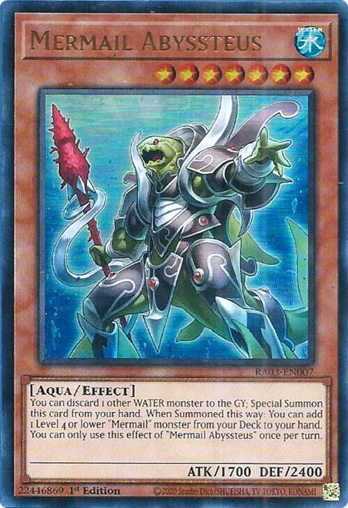 Mermail Abyssteus (UR) [RA03-EN007] Ultra Rare Yu-Gi-Oh!
