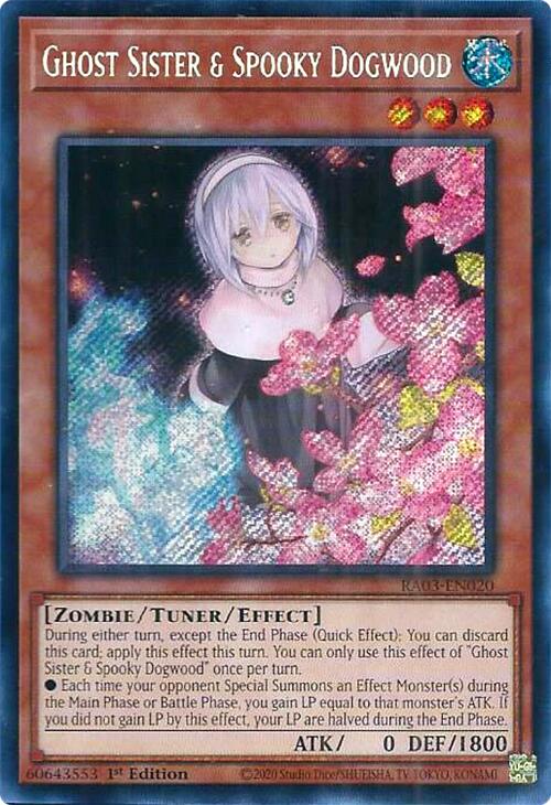 Ghost Sister & Spooky Dogwood (Secret Rare) [RA03-EN020] Secret Rare Yu-Gi-Oh!