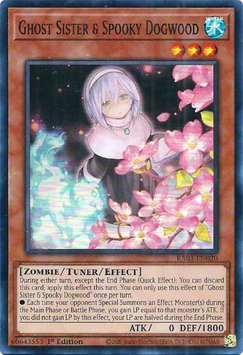 Ghost Sister & Spooky Dogwood [RA03-EN020] Super Rare Yu-Gi-Oh!