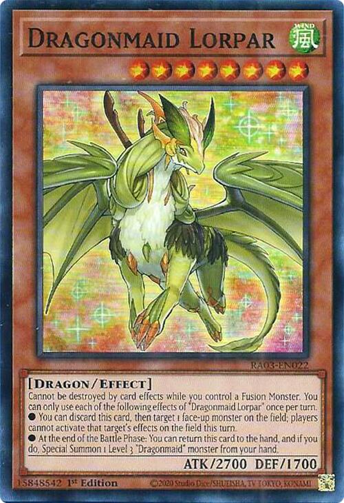 Dragonmaid Lorpar [RA03-EN022] Super Rare Yu-Gi-Oh!