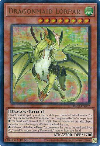 Dragonmaid Lorpar (UR) [RA03-EN022] Ultra Rare Yu-Gi-Oh!