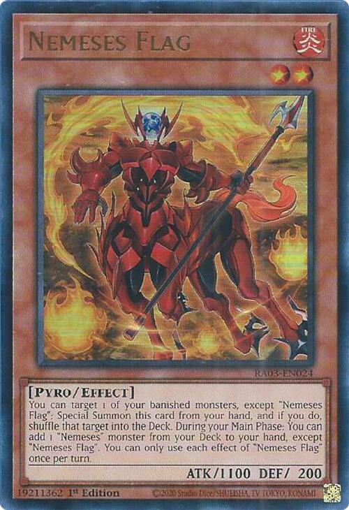 Nemeses Flag (UR) [RA03-EN024] Ultra Rare Yu-Gi-Oh!