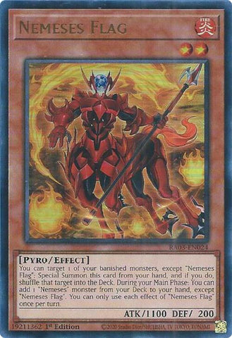 Nemeses Flag (UR) [RA03-EN024] Ultra Rare Yu-Gi-Oh!