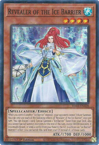 Revealer of the Ice Barrier [RA03-EN028] Super Rare Yu-Gi-Oh!